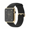 Умные часы Apple Watch edition 42mm, жёлтое золото 18-карат - Чёрный ремешок с классической пряжкой 